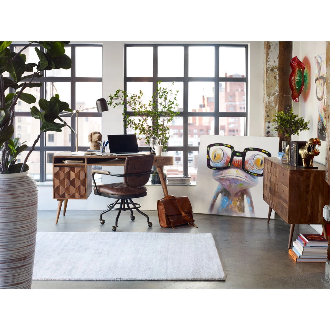 Moe's Home Collection Desks O2 Desk Brown 11 Moe's Home Collection Desks O2 Desk Brown