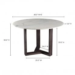 Moe's Home Collection Tables Jinxx Dining Table Charcoal Grey 12 Moe's Home Collection Tables Jinxx Dining Table Charcoal Grey