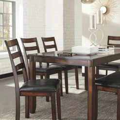 Ashley Furniture Dining Room Sets Coviar - Brown - Dining Room Table Set (6/cn) 10 Ashley Furniture Dining Room Sets Coviar - Brown - Dining Room Table Set (6/cn)