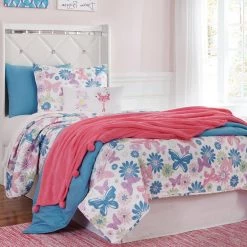 Signature Design By Ashley® Dreamur - Best In Class - Panel Headboard With Bolt On Metal Frame Beds