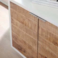 Ashley Furniture Shayland - White/brown - Accent Cabinet Cabinets