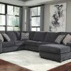 Benchcraft® Tracling - Left Arm Facing Corner Chaise, Armless Loveseat, Right Arm Facing Sofa Sectional Sectionals