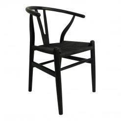 Moe's Home Collection Ventana Dining Chair Black-m2