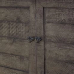 Ashley Furniture Lennick - Antique Gray - Accent Cabinet Cabinets