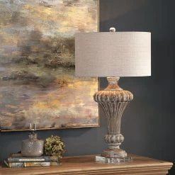 Uttermost Treneece Aged Pecan Lamp Accessories