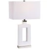 Uttermost Entry Modern White Table Lamp