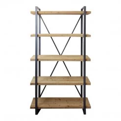 Moe's Home Collection Lex 5 Level Shelf Natural