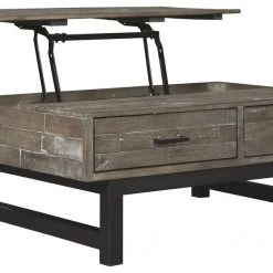 Ashley Furniture Tables Mondoro - Grayish Brown - Lift Top Cocktail Table