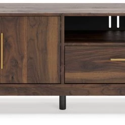 Ashley Furniture Calverson - Mocha - Medium Tv Stand - Medium