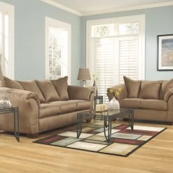 Ashley Furniture Darcy - Loveseat Contemporary - Stationary Loveseats 110 Ashley Furniture Darcy - Loveseat Contemporary - Stationary Loveseats