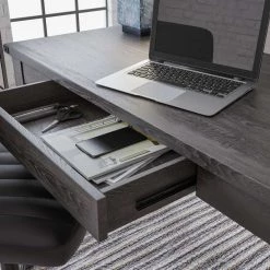 Ashley Furniture Freedan - Grayish Brown - Home Office Desk 23 Ashley Furniture Freedan - Grayish Brown - Home Office Desk