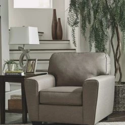 Benchcraft® Calicho - Cashmere - 2 Pc. - Chair With Ottoman