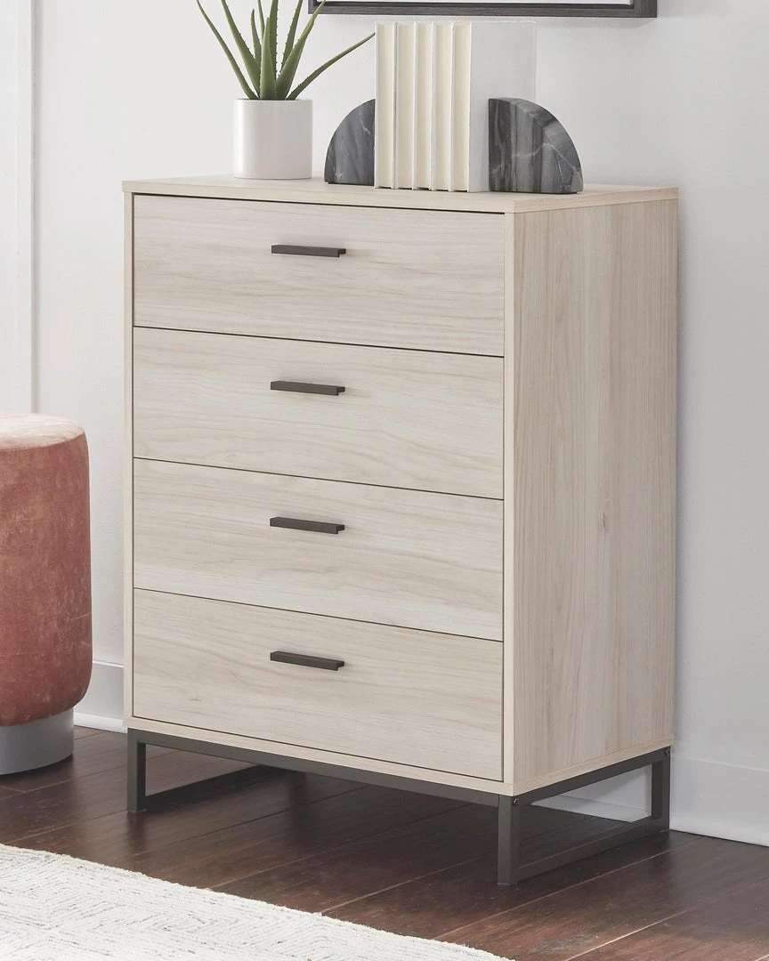 Ashley Furniture Socalle - Natural - Three Drawer Chest Chests 12 Ashley Furniture Socalle - Natural - Three Drawer Chest Chests