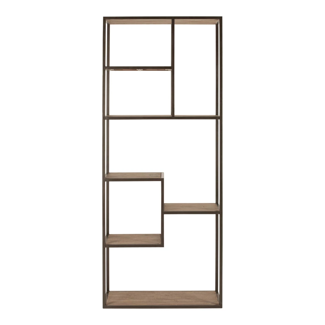 Moe's Home Collection Sierra Bookshelf Bookcases 3 Moe's Home Collection Sierra Bookshelf Bookcases