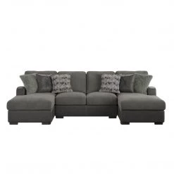 Emerald Home Berlin Double Chaise Sectional Sectionals
