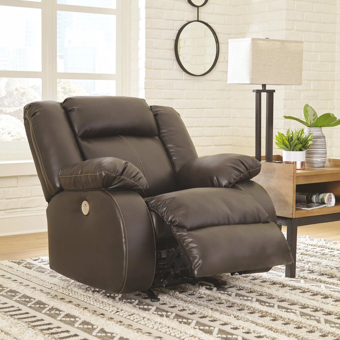 Ashley Furniture Reclining Furniture Denoron - High Style - Power Rocker Recliner 9 Ashley Furniture Reclining Furniture Denoron - High Style - Power Rocker Recliner