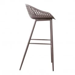 Moe's Home Collection Stools Piazza Outdoor Barstool Grey-m2 10 Moe's Home Collection Stools Piazza Outdoor Barstool Grey-m2