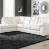 Signature Design By Ashley® Donlen - White - Left Arm Facing Chaise 2 Pc Sectional
