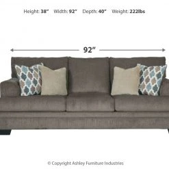 Ashley Furniture Sofas Dorsten - Slate - Queen Sofa Sleeper