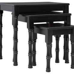 Ashley Furniture Tables Dasonbury - Black - Accent Table Set (3/cn)