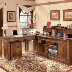 Ashley Furniture Cabinets Hamlyn - Medium Brown - File Cabinet