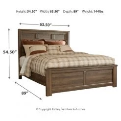 Signature Design By Ashley® Juararo - Dark Ultimate Best In Class Dresser, Mirror, Panel Bed Bedroom Sets
