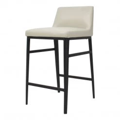 Moe's Home Collection Baron Counter Stool Beige Stools 13 Moe's Home Collection Baron Counter Stool Beige Stools