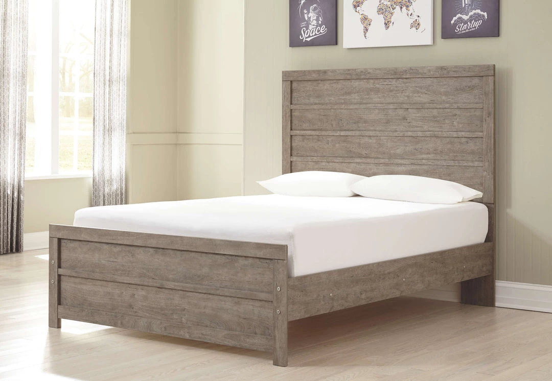 Signature Design By Ashley® Culverbach - Gray - Full Panel Bed Beds 3 Signature Design By Ashley® Culverbach - Gray - Full Panel Bed Beds