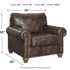 Ashley Furniture Nicorvo - Coffee - Chair