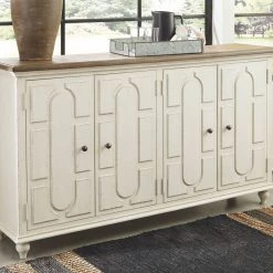 Ashley Furniture Roranville - Antique White - Accent Cabinet Cabinets