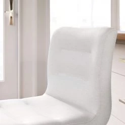 Ashley Furniture Stools Pollzen - Stone - Tall Uph Swivel Barstool(2/cn)