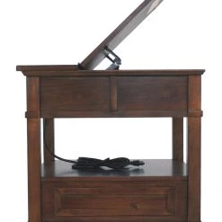 Ashley Furniture Gately - Brown Light - Rectangular End Table