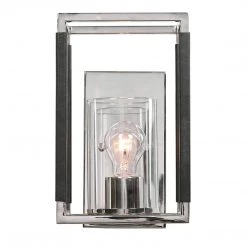 Uttermost Newburgh 1 Light Nickel Sconce
