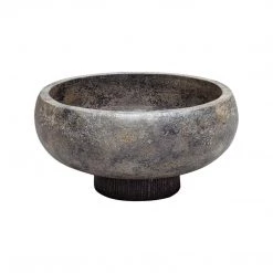 Table Decor Uttermost Brixton Aged Black Bowl