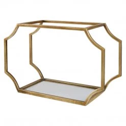 Accessories Uttermost Lindee Gold Wall Shelves S/3