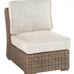 Ashley Furniture Beachcroft - Beige - Armless Chair W/cushion