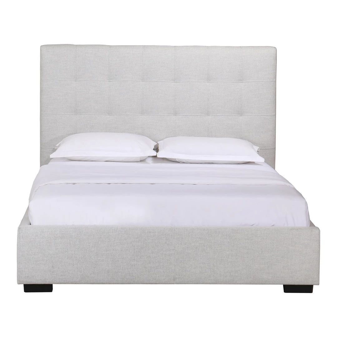 Moe's Home Collection Belle Storage Bed Queen Sand Beds 3 Moe's Home Collection Belle Storage Bed Queen Sand Beds