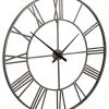 Ashley Furniture Paquita - Antique Silver - Wall Clock Accessories