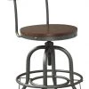 Ashley Furniture Stools Odium - Ultimate Best In Class Swivel Barstool (2/CN)