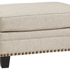 Ashley Furniture Claredon - Linen - Ottoman Ottomans