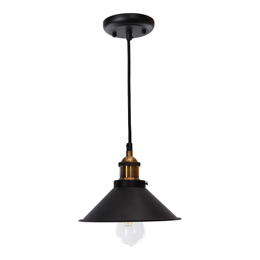 Moe's Home Collection Renata Pendant Lamp Black 3 Moe's Home Collection Renata Pendant Lamp Black