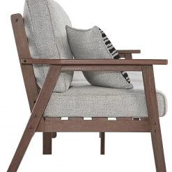 Signature Design By Ashley® Emmeline - Brown/beige - Sofa With Cushion Sofas