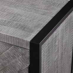 Uttermost Keyes 2 Door Gray Cabinet Cabinets