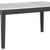 Ashley Furniture Tables Luvoni - Light Brown - Rectangular Dining Room Table