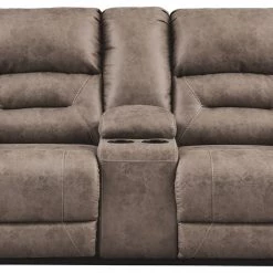 Ashley Furniture Stoneland - Console - Reclining Loveseats Reclining Furniture