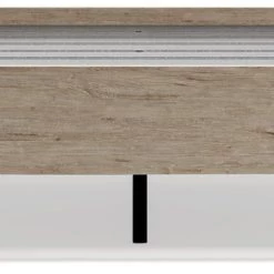 Signature Design By Ashley® Oliah - Natural - Queen Platform Bed Beds