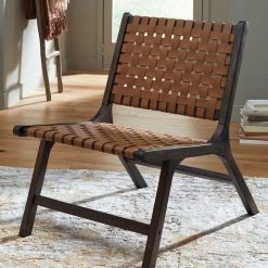 Ashley Furniture Chairs Fayme - Camel - Accent Chair