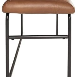 Ashley Furniture Donford - Brown/black - Upholstered Accent Bench