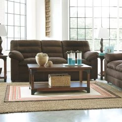 Ashley Furniture Murphy - Medium Brown - Occasional Table Set (3/cn)