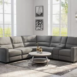 Emerald Home Medford Power Reclining Sectional Sectionals